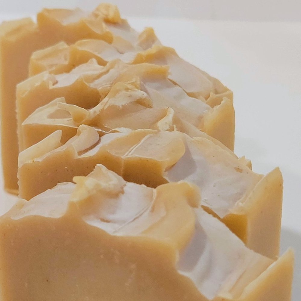 Lemon Turmeric Handcrafted Soap - Picture 3 of 4